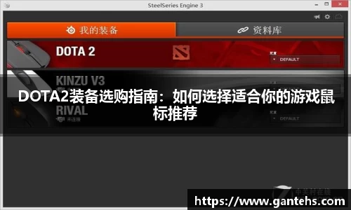 DOTA2装备选购指南:如何选择适合你的游戏鼠标推荐