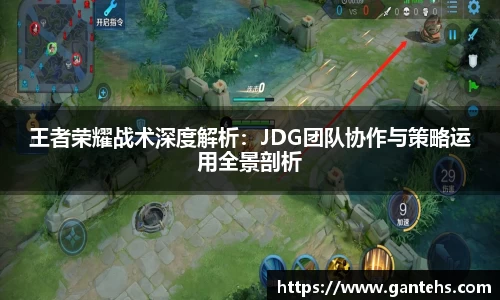 王者荣耀战术深度解析：JDG团队协作与策略运用全景剖析